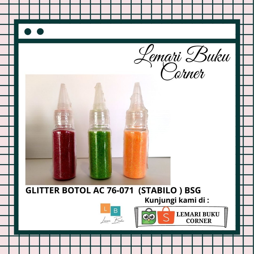 

GLITTER BOTOL AC 76-071 (STABILO ) BSG