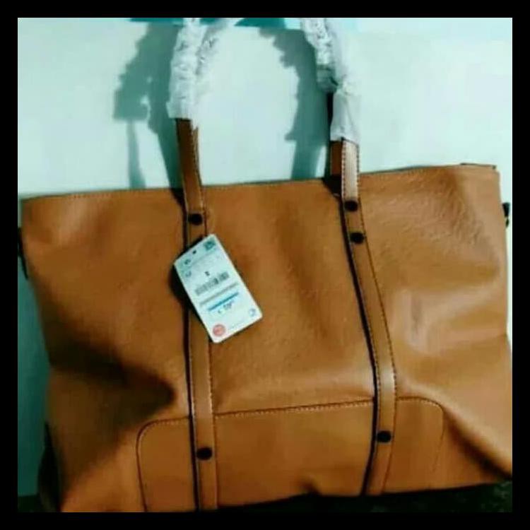 TAS ZARA BASIC ORIGINAL/TAS WANITA BRANDED/TAS WANITA IMPORT MURAH