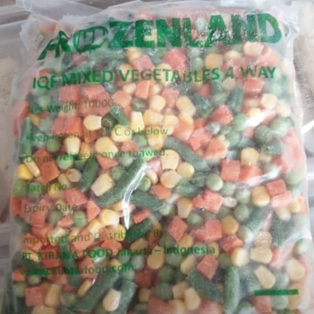 

Mix Vegetable 1kg