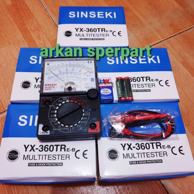 Multitester SINSEKI 360TR-eb/Avometer SINSEKI 360TR-ebp
