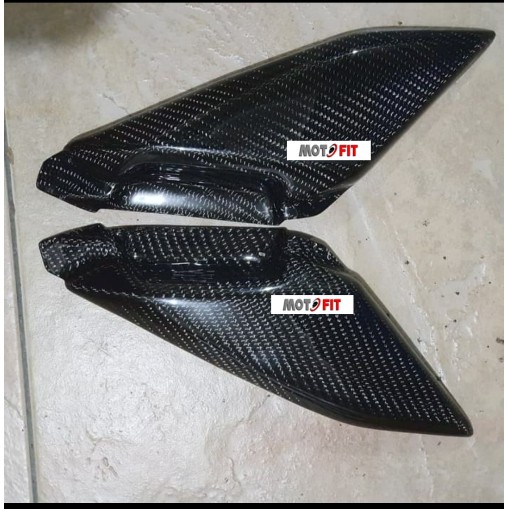 cover tengah body protector yamaha all new max 2020 carbon kevlar