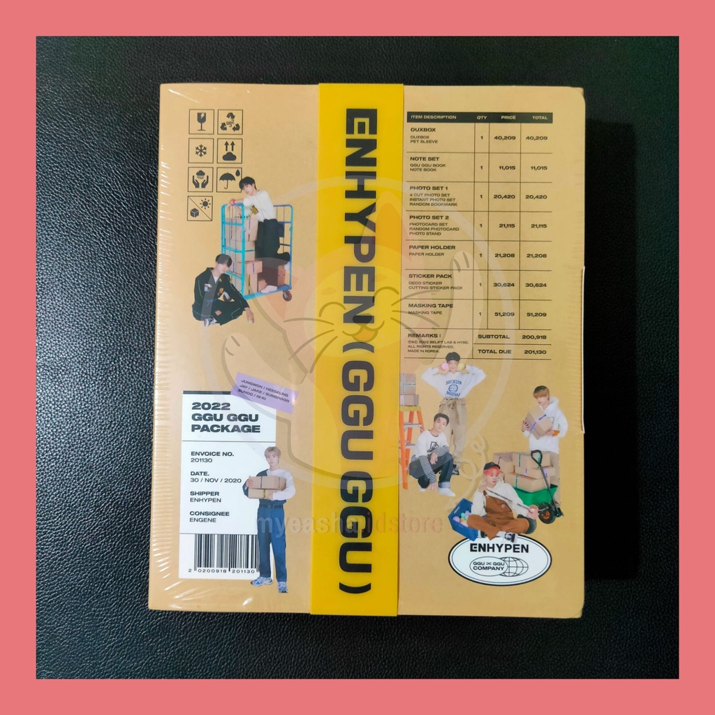 [Ready Stock] ENHYPEN SHARING GGU GGU DECO PACKAGE 2022