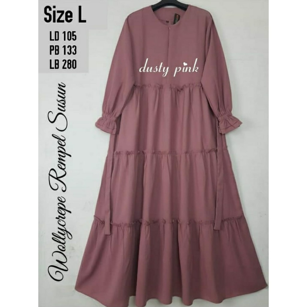 GAMIS WOLLYCREPE REMPEL SUSUN