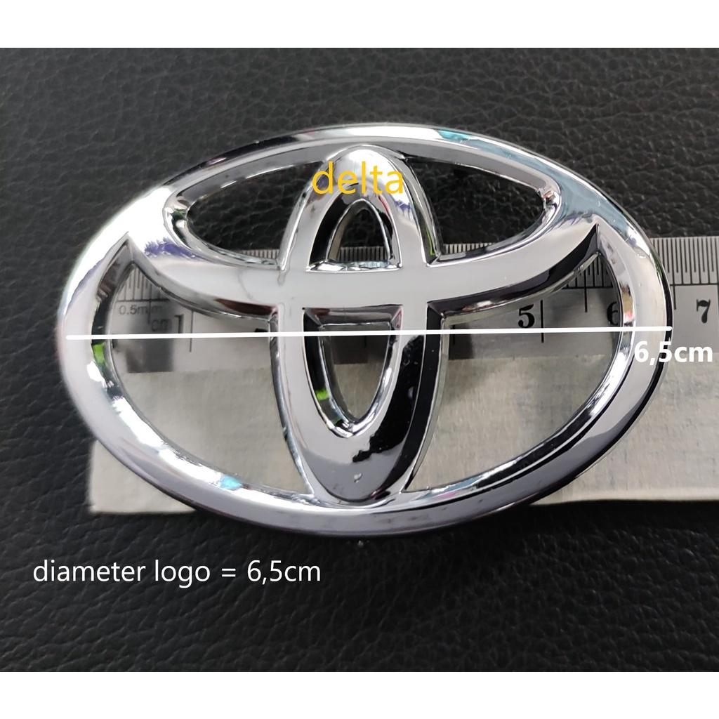 Logo Emblim STIR Toyota Chrome