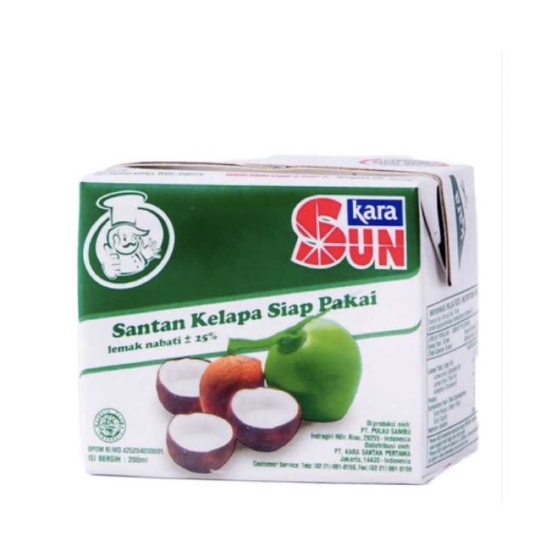 SANTAN SUN KARA KOTAK 200 ML