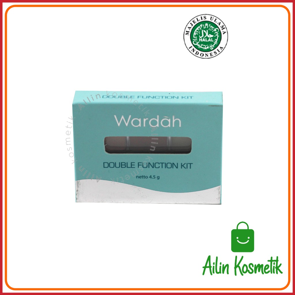 Wardah Hydrogloss | Blush On | Lipgloss | Double Function Kit by Ailin Kosmetik