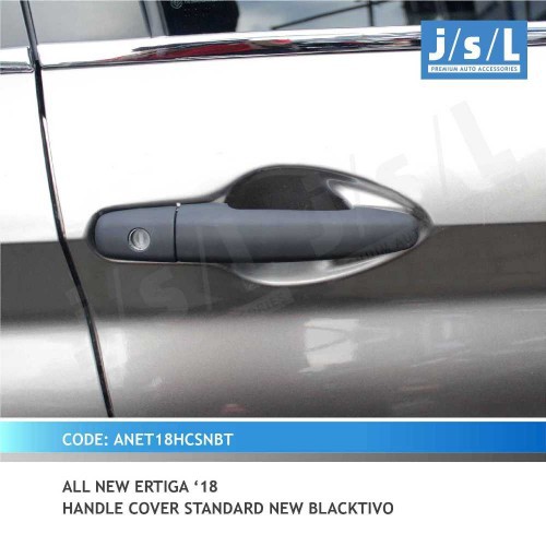JSL Cover Pegangan Pintu Blacktivo All New Ertiga 2018 / Handle Cover Standard Blacktivo JSL