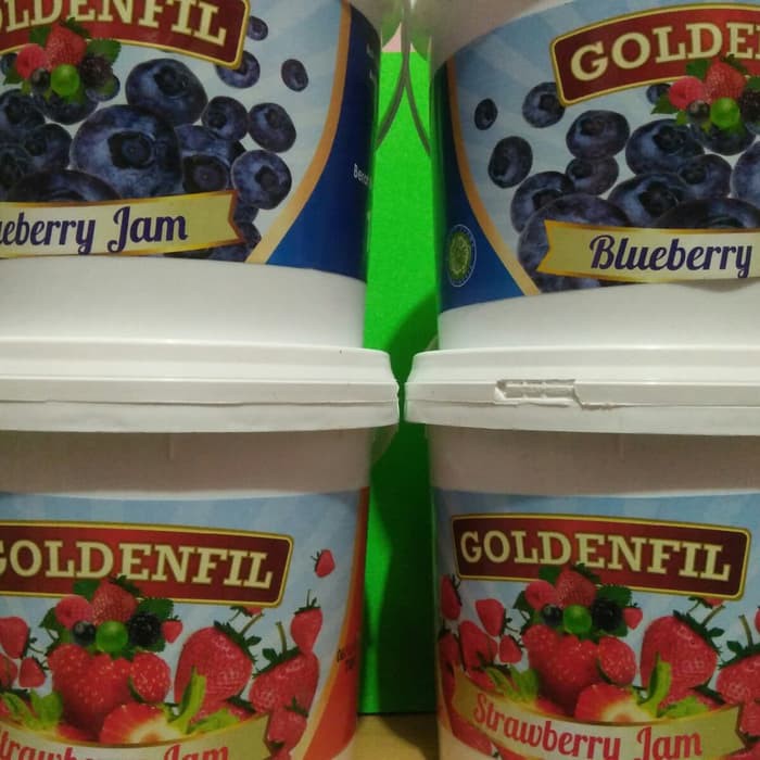 

Selai goldenfill strawberry dan blueberry 1 kg