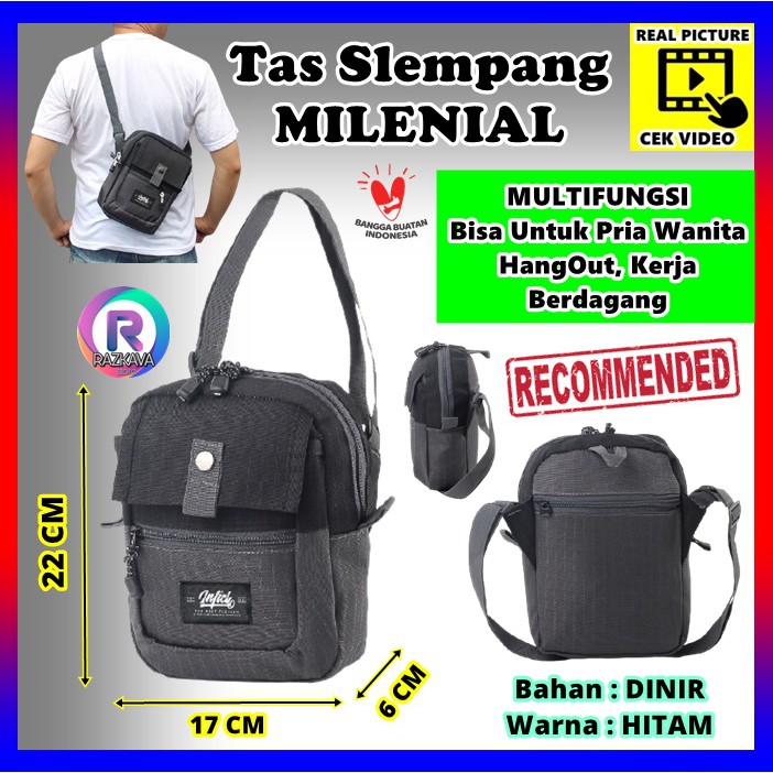 Tas Selempang Mini Pria Cowok Tas Sling Bag Slempang Kerja Distro Murah Tas Hp Kamera Hape Kecil Sel