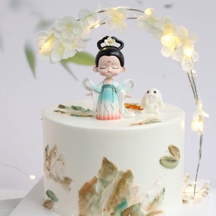 (5pcs)Lampu LED Balon Topper Kue/Lampu Tumblr/Lampu Kawat Fairy Cooper Light