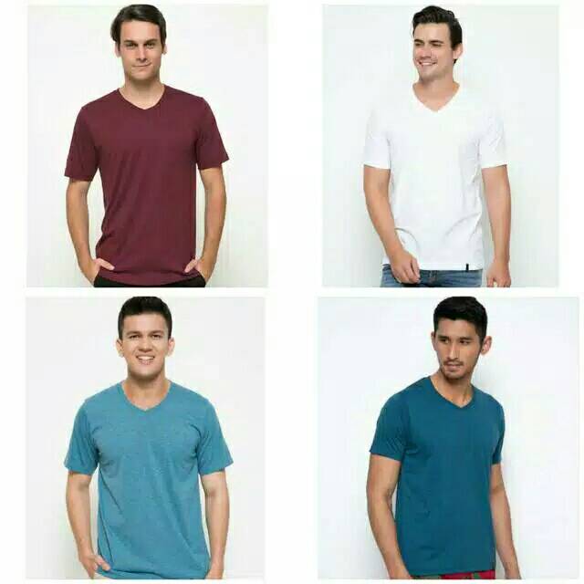 Kaos V Neck by Details size S