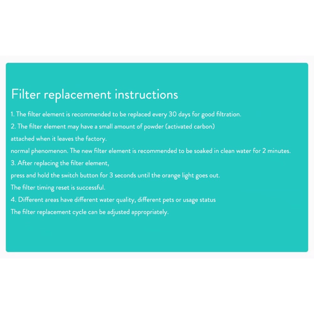 Xiaomi Selang Filter Dispenser Air Minum Pengganti Untuk Hewan Peliharaan