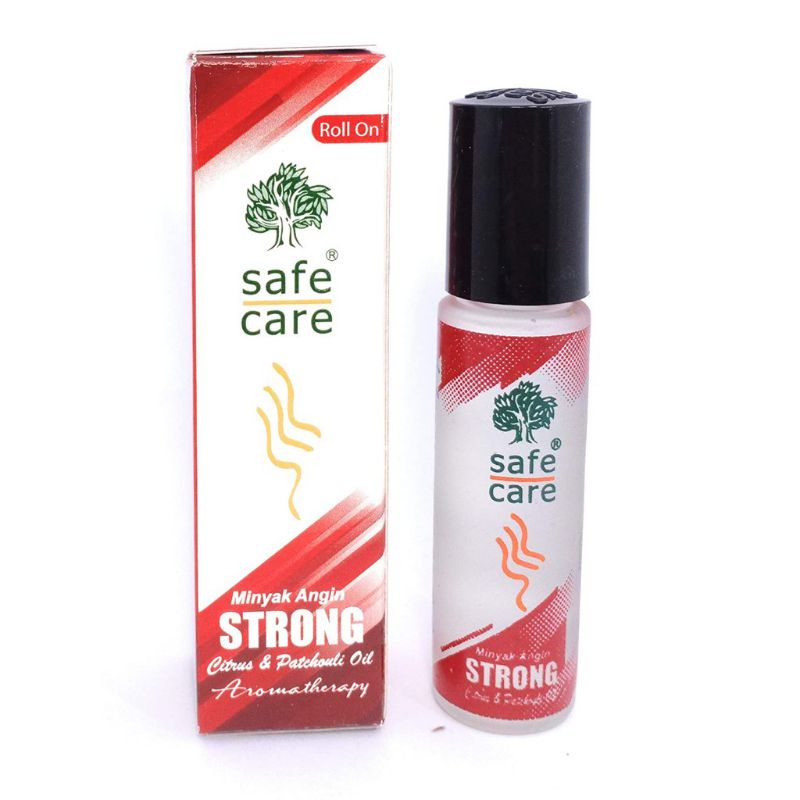 SAFE CARE MINYAK ANGIN AROMATHERAPY STRONG ROLL ON 10 ML