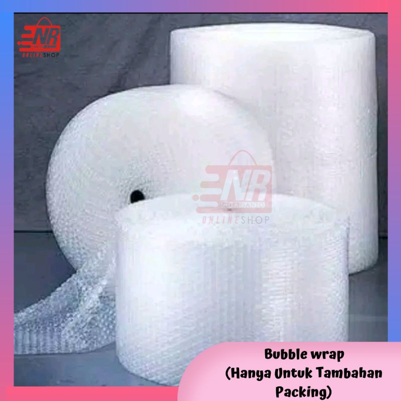 Bubble wrap (Hanya untuk tambahan packing)