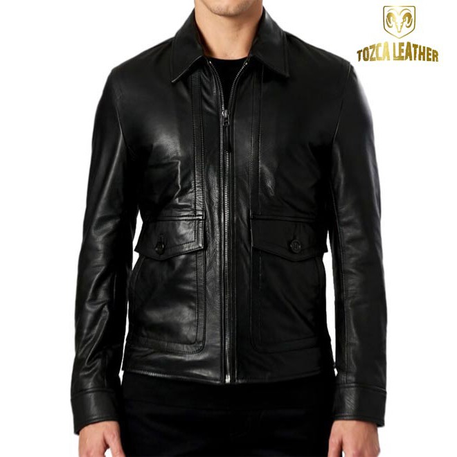 Jaket Safari Kulit Asli Super Garut Original KS048