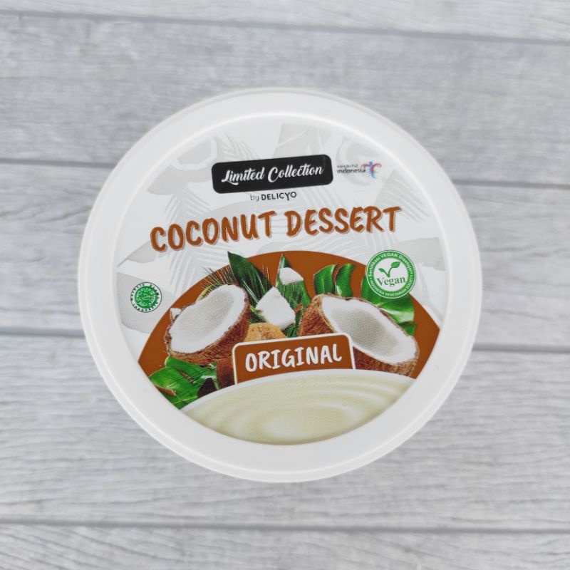 

RB Delicyo Coconut Dessert 400gr Yoghurt Yogurt Vegan Tanpa Susu Sapi