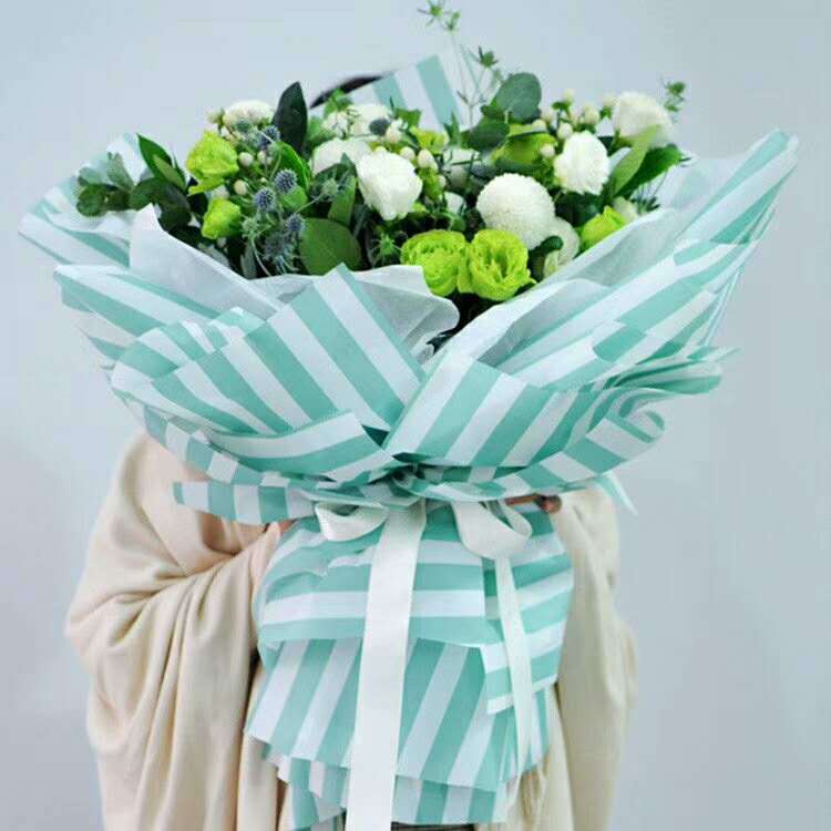 MoonLand kertas bunga Flower Wrapping Paper / Kertas Buket Bunga Cellophane Florist (644-650)