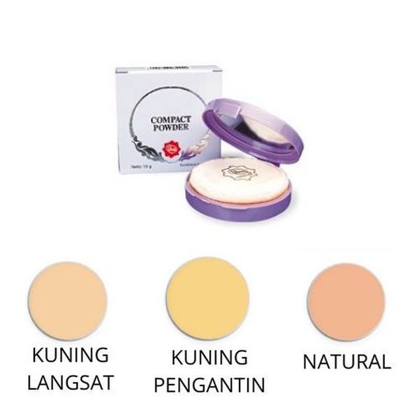 VIVA COMPACT POWDER LILAC | Bedak Wajah Ringan - 19 GR