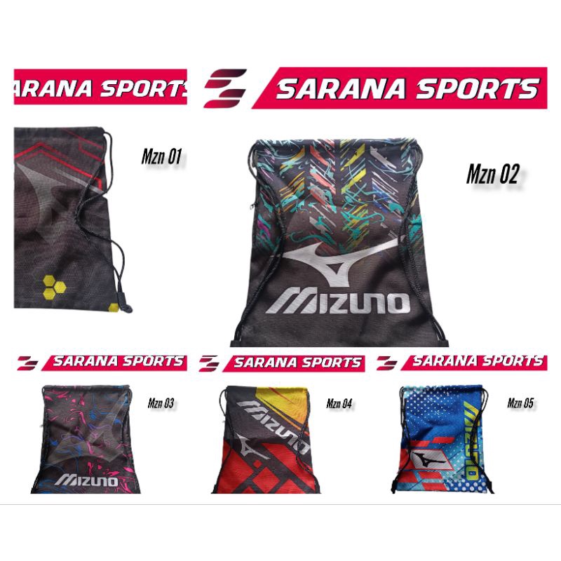 Tas Mizuno | Tas Serut Sepatu | Tas Sepatu