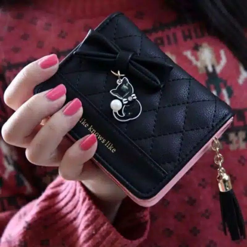 DOMPET WANITA DOMPET LIPAT MINI MURAH