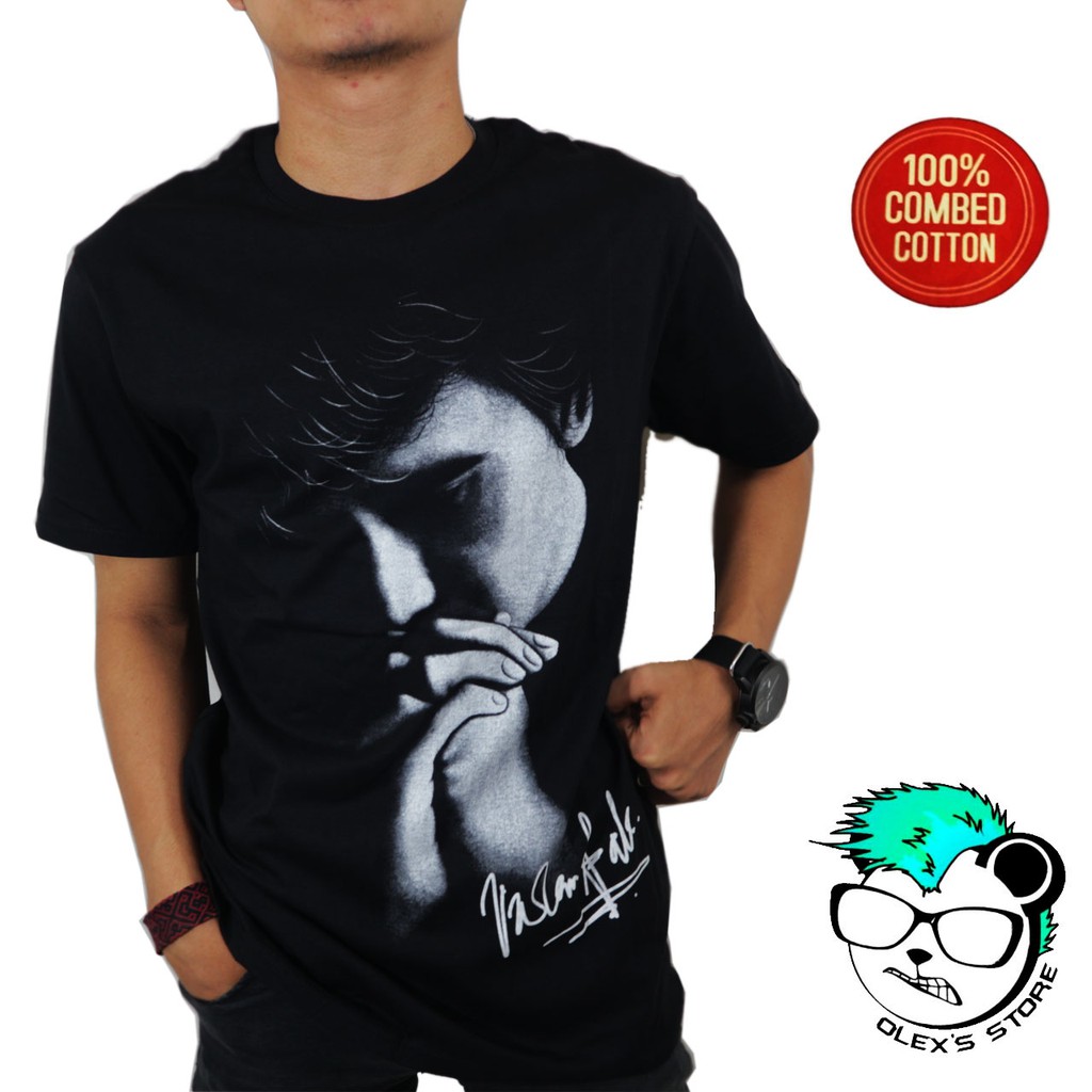 Kaos Oblong Kekinian Iwan Fals Hitam Terbaru