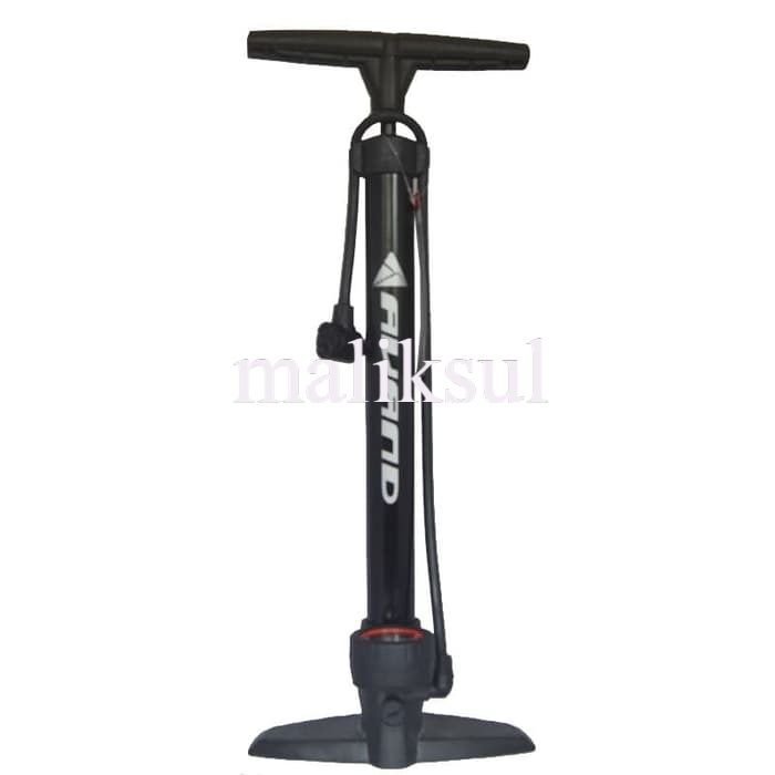 Avand 7039 Pompa Sepeda Pressure Meter Alloy Hitam