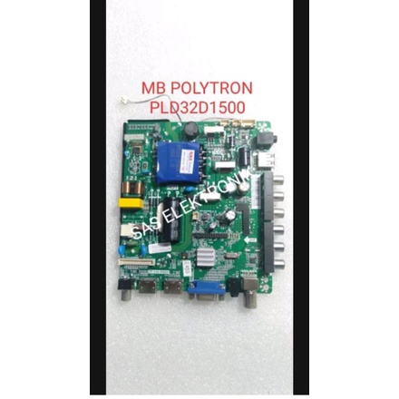 MB MOTHERBOARD MAINBOARD MESIN TV LED POLYTRON PLD32D1500B PLD32D1500 PLD-32D1500B PLD-32D1500