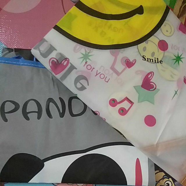 Celemek Dapur Plastik / Apron Masak Aneka Karakter Lucu Waterproof