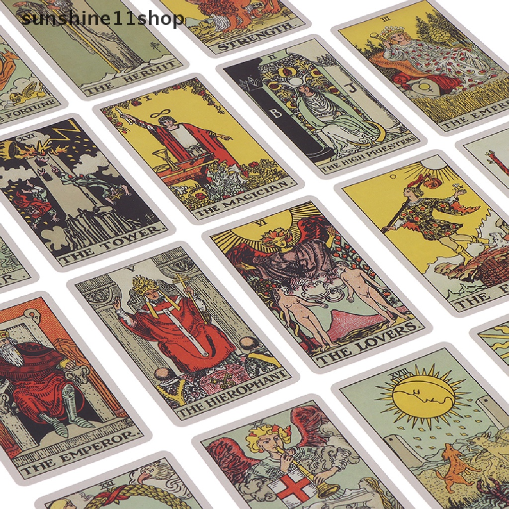 Sho Kartu Tarot 1909 Original 1909 Rider Waite Smith Untuk Ramalan