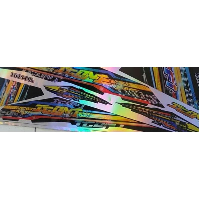 STRIPING ICON BEAT FI HOLOGRAM VARIASI