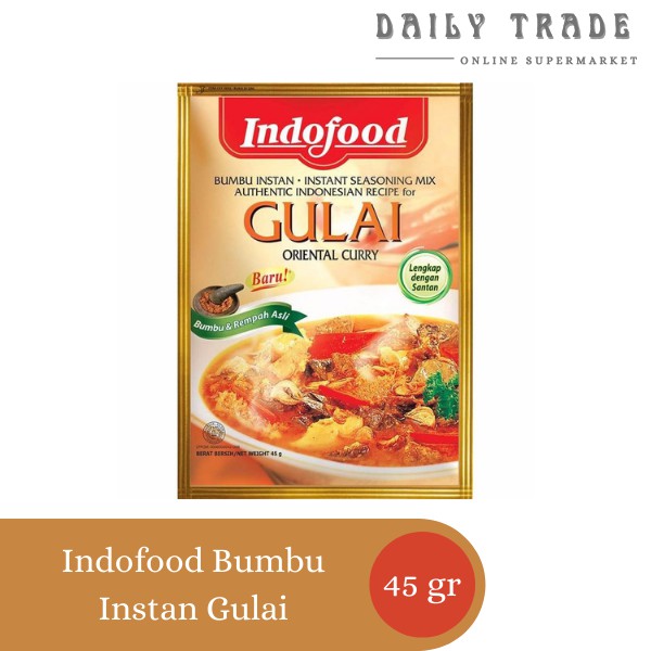 

Indofood Bumbu Instan Gulai 45gr 2 Sachet