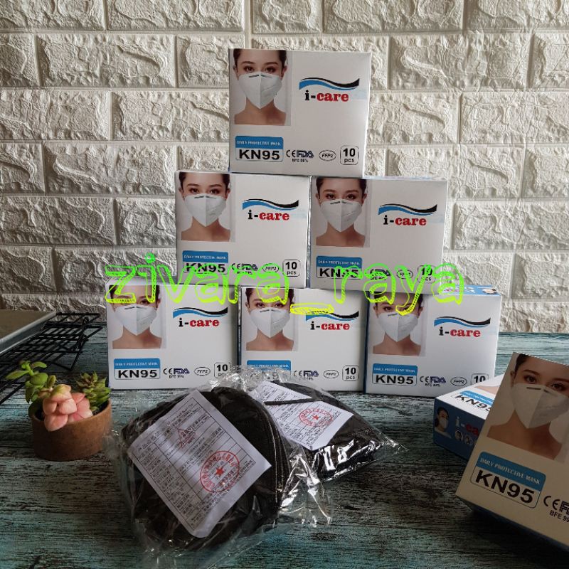MASKER KN95 MASKER KN95 HITAM