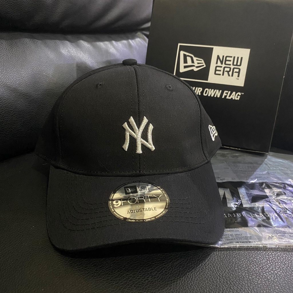 TOPI NEW ERA MLB NY MINI WHITE LOGO ORIGINAL BLACK / TOPI NEW ERA MLB NY MINI WHITE LOGO ORIGINAL BL