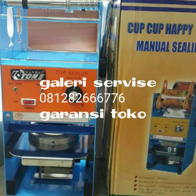 Mesin press gelas cup sealer