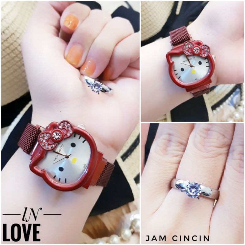 Jam Tangan Dan Cincin Xuping 1102n