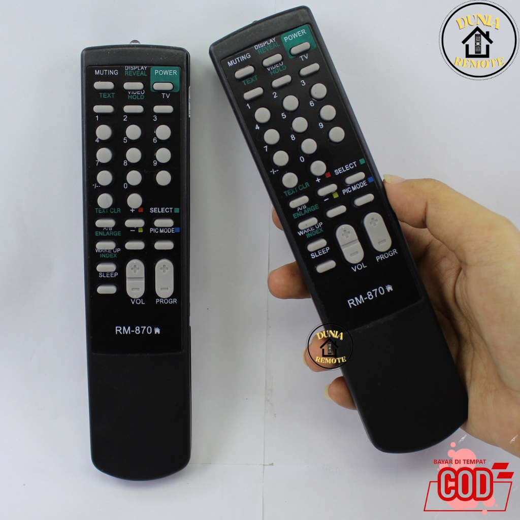 Remot / REMOTE TV SONY Tabung TRINITON 870 tanpa setting