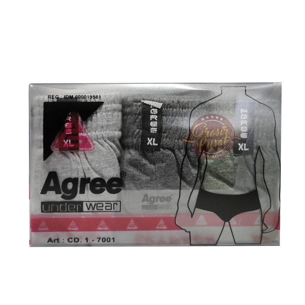 Celana Dalam Pria Agree Premium Original CD 1 7001