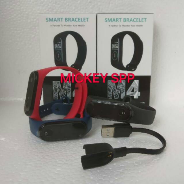 SMARTWATCH M4 JAM TANGAN OLAHRAGA SMART MI BAND