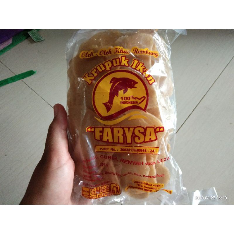 

krupuk ikan tunul