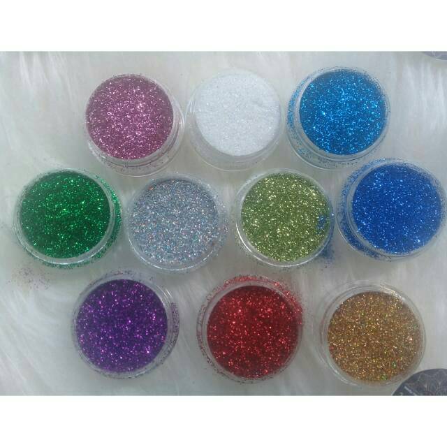 

Glitter set 12 warna