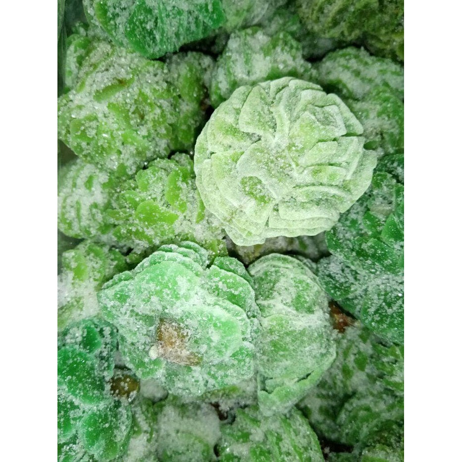 

Cemilan Renyah Manisan Pala Hijau -100gr Stok Terbatas