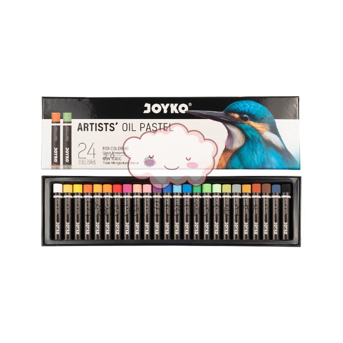 

Crayon Artists Oil Pastel Krayon Minyak Joyko OP-24ART 24 Warna Colors