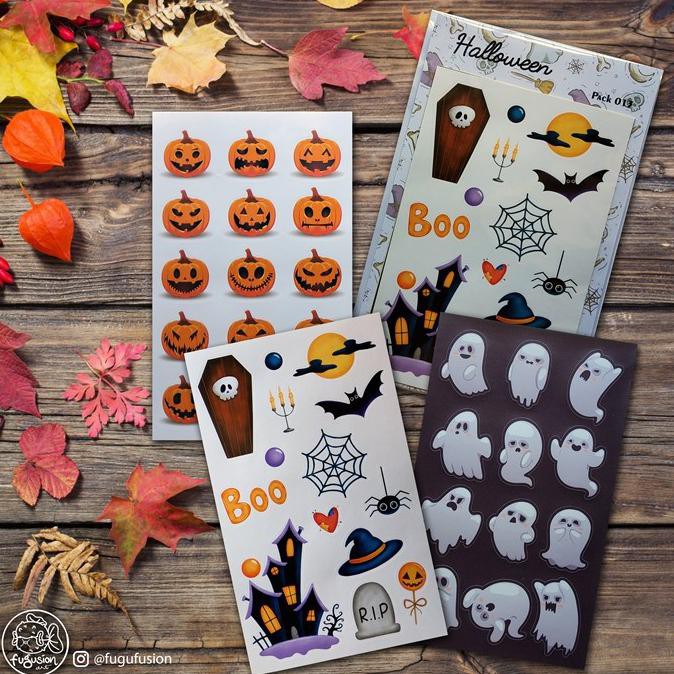 

Stiker / Sticker Deco Aesthetic Journal Scrapbook Halloween 013