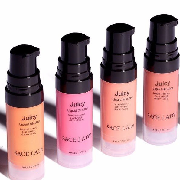 SACE LADY Juicy 4 Colors Liquid Blusher Blush On Perona Pipi ORI