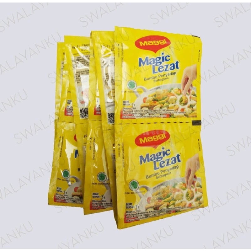 

Maggi magic lezat sachet 1rtg 12x7g dan 6 rtg