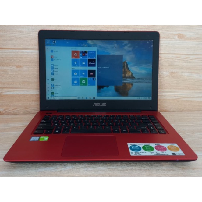 Laptop Asus A456UR core i5 4GB/500GB second bergaransi