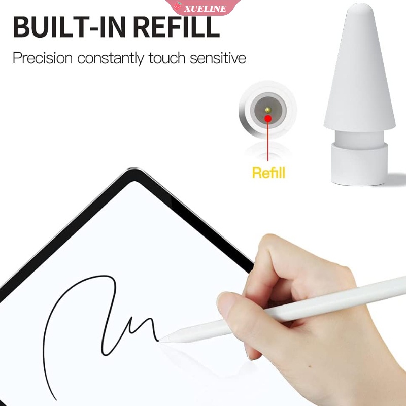 1 Pak Ujung Stylus Pengganti Untuk Apple Pencil 1 / 2