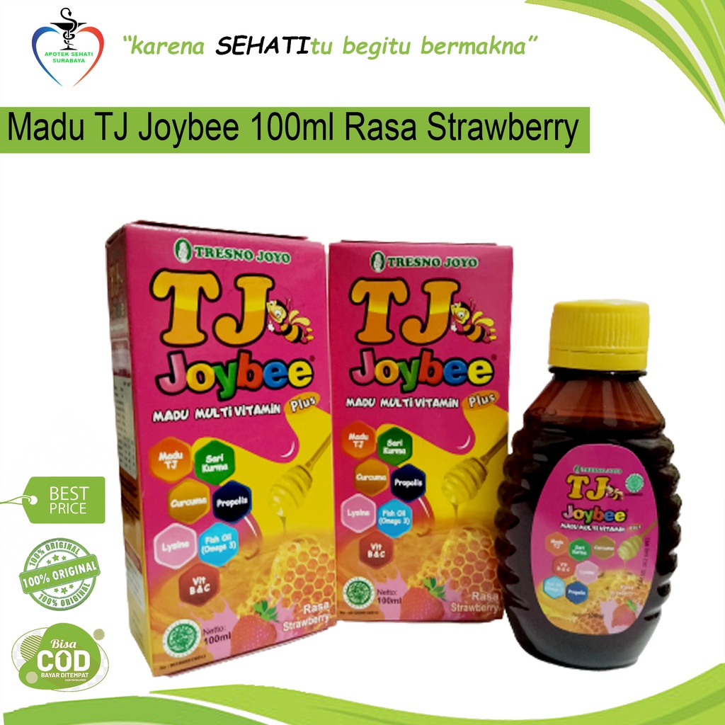 Madu TJ Joybe 100 ML Rasa Jeruk / Original