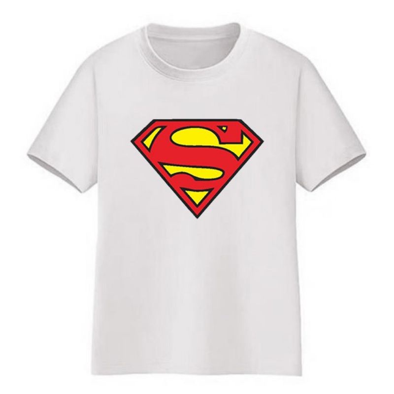 Uxlo/Kaos Anak Laki Laki MUrah Umur 1 sampai 10/Atasan Anak Laki Superhero Superman/Baju Karakter