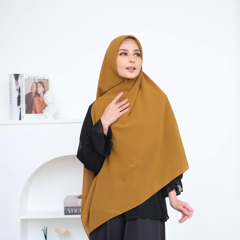 Hijab Instan Yumna Zipper Square Hijab Instan